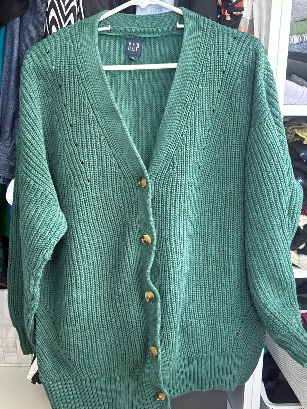 Gap oversized grandpa cardigan